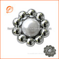 fancy pearl rhinestone buttons for wholesale